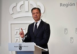 Ortuño, este jueves, en rueda de prensa.