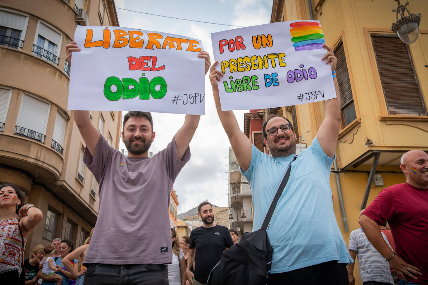 Las imágenes de la marcha del Orgullo LGTBI en Orihuela