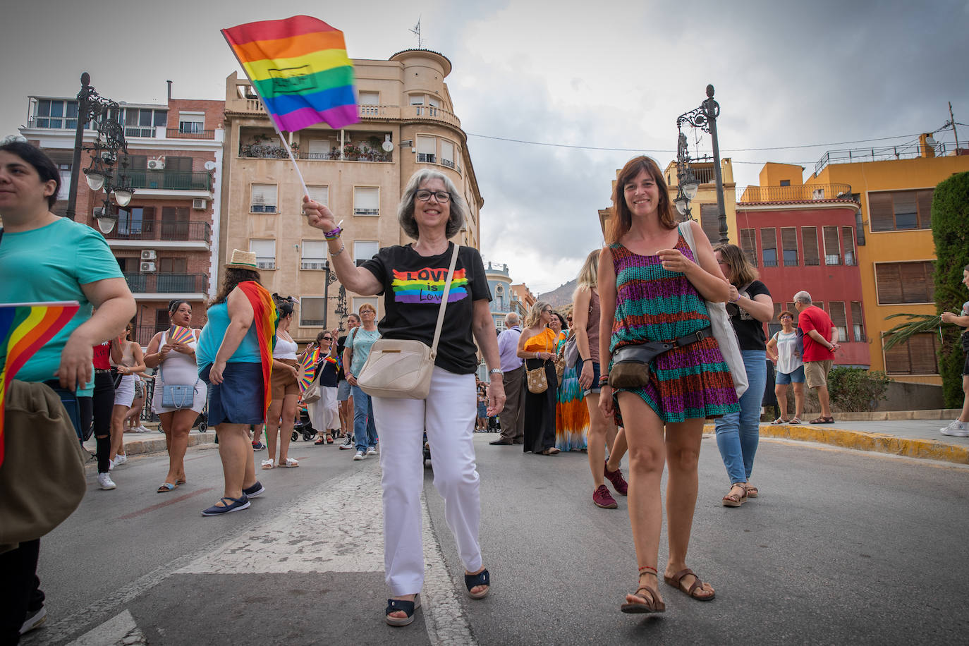 Las imágenes de la marcha del Orgullo LGTBI en Orihuela