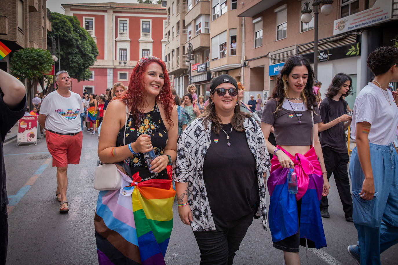 Las imágenes de la marcha del Orgullo LGTBI en Orihuela