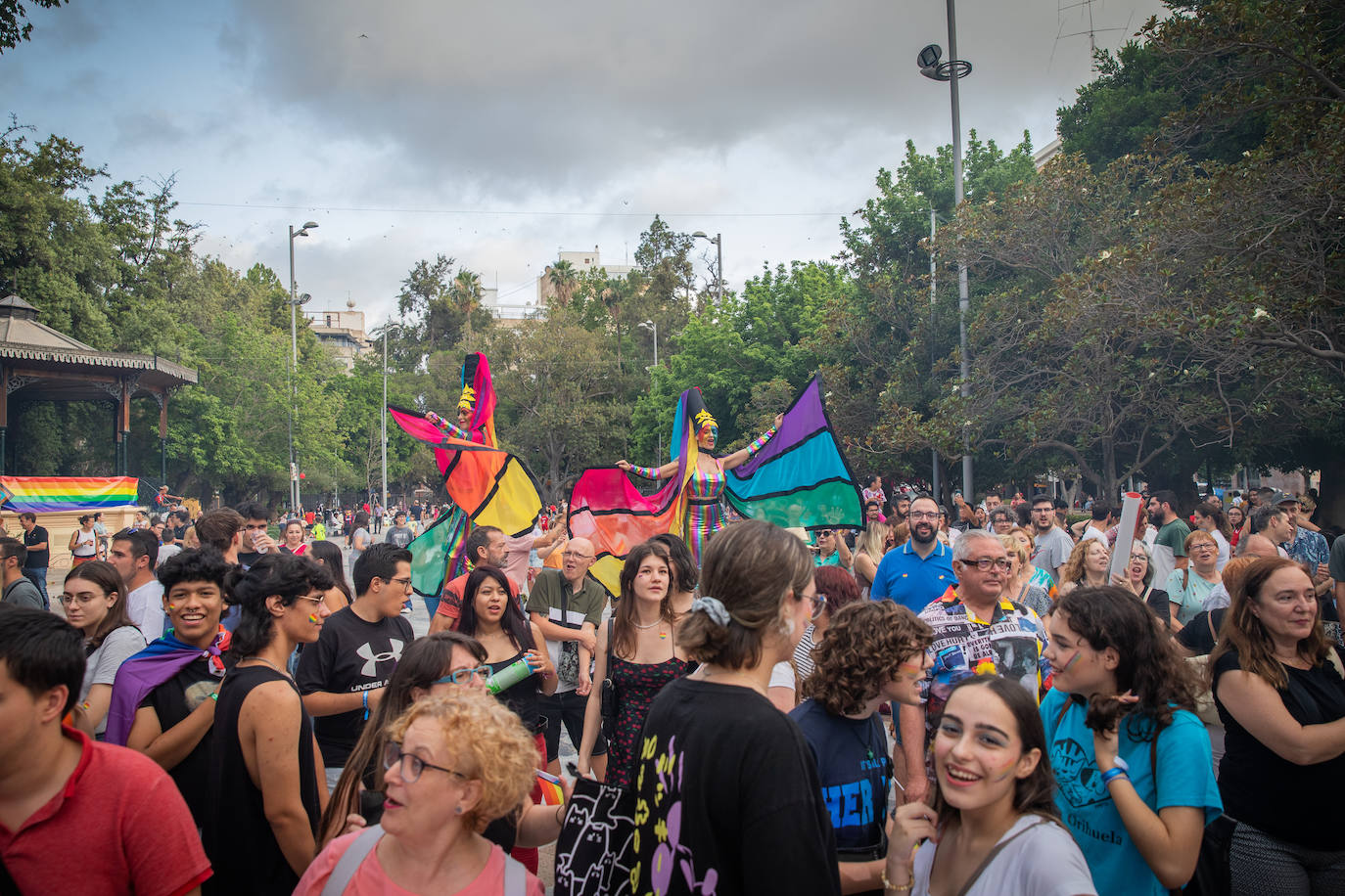 Las imágenes de la marcha del Orgullo LGTBI en Orihuela