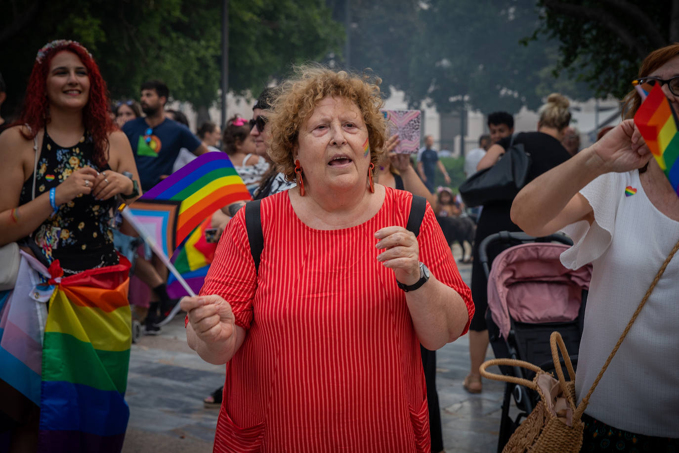 Las imágenes de la marcha del Orgullo LGTBI en Orihuela