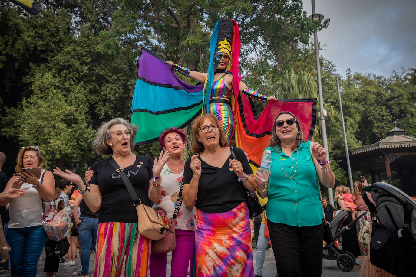 Las imágenes de la marcha del Orgullo LGTBI en Orihuela