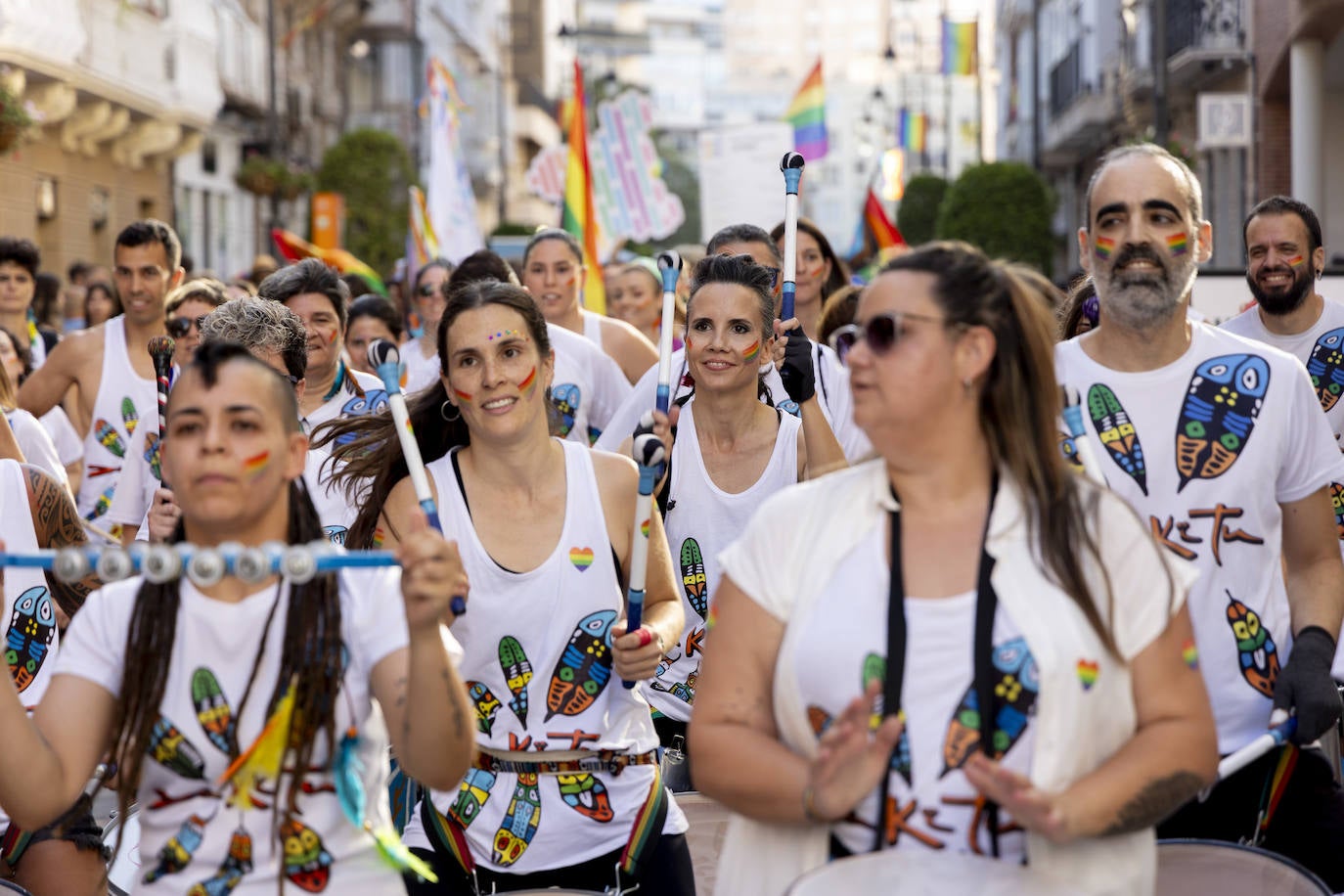 El desfile del Orgullo en Cartagena, en imágenes