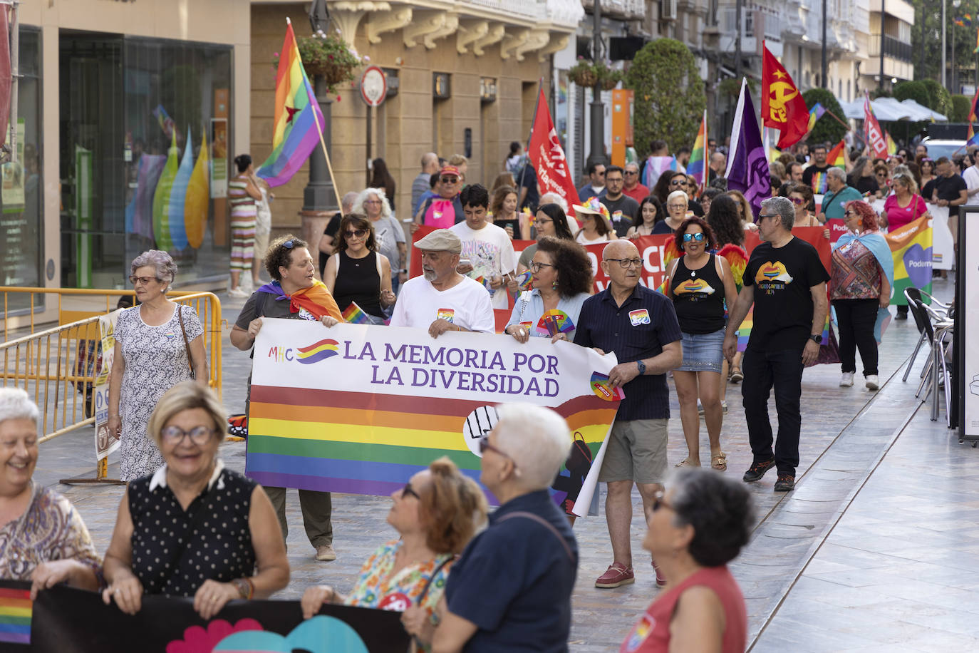 El desfile del Orgullo en Cartagena, en imágenes