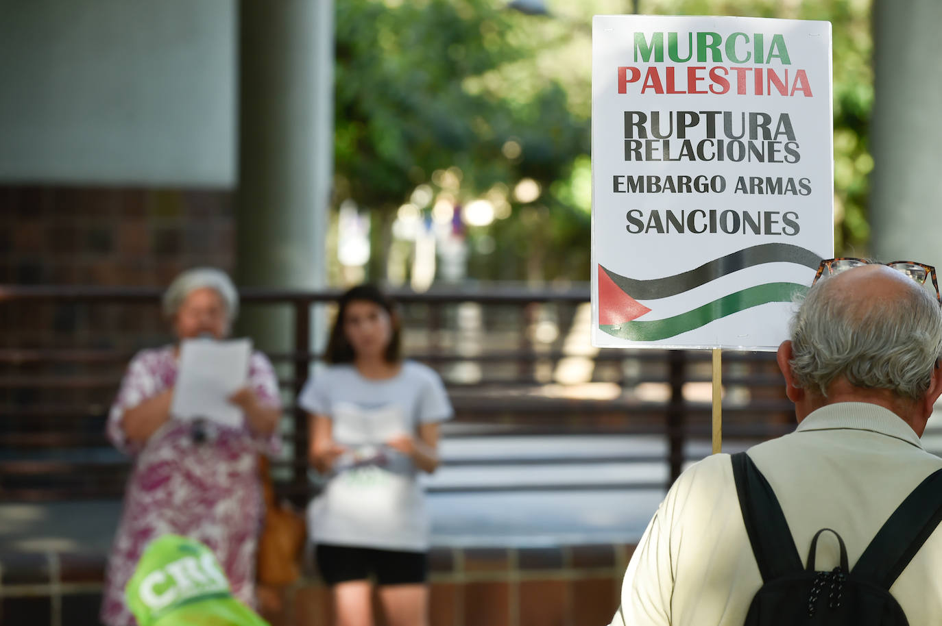 Protesta en Murcia contra la guerra de Israel en Gaza