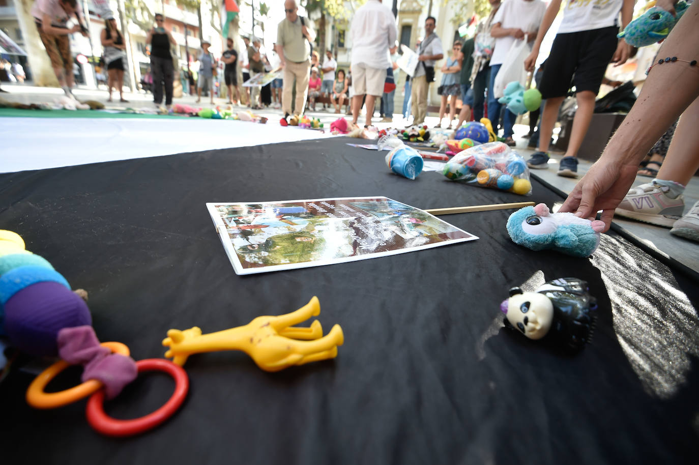 Protesta en Murcia contra la guerra de Israel en Gaza