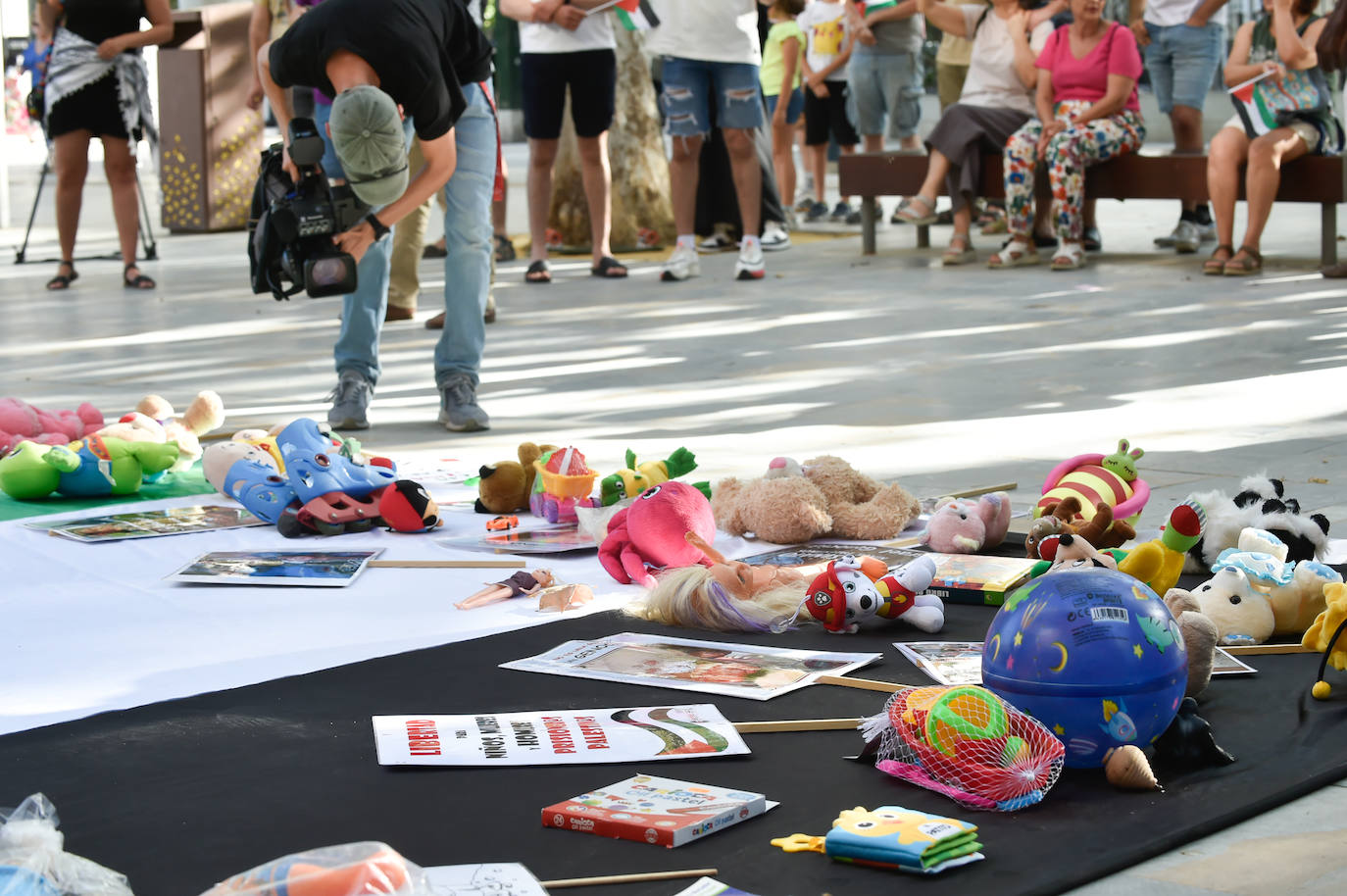 Protesta en Murcia contra la guerra de Israel en Gaza