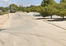 Avenida del Puerto de Lo Pagán, vía donde ocurrieron los hechos.