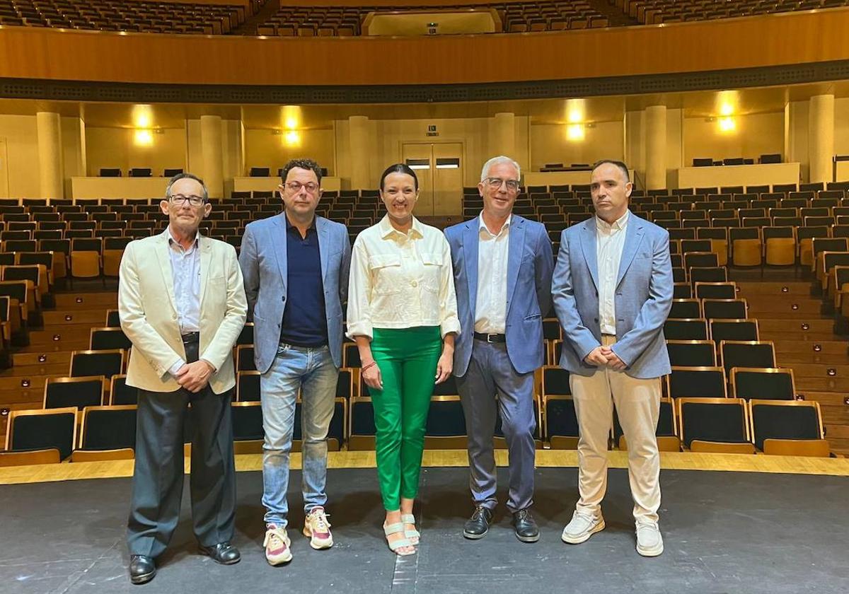 Imagen de la presentación de la programación de abono del Auditorio regional Víctor Villegas para la temporada 2024-25.