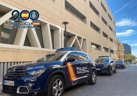 Coches de la Policía Nacional, en una imagen de archivo.