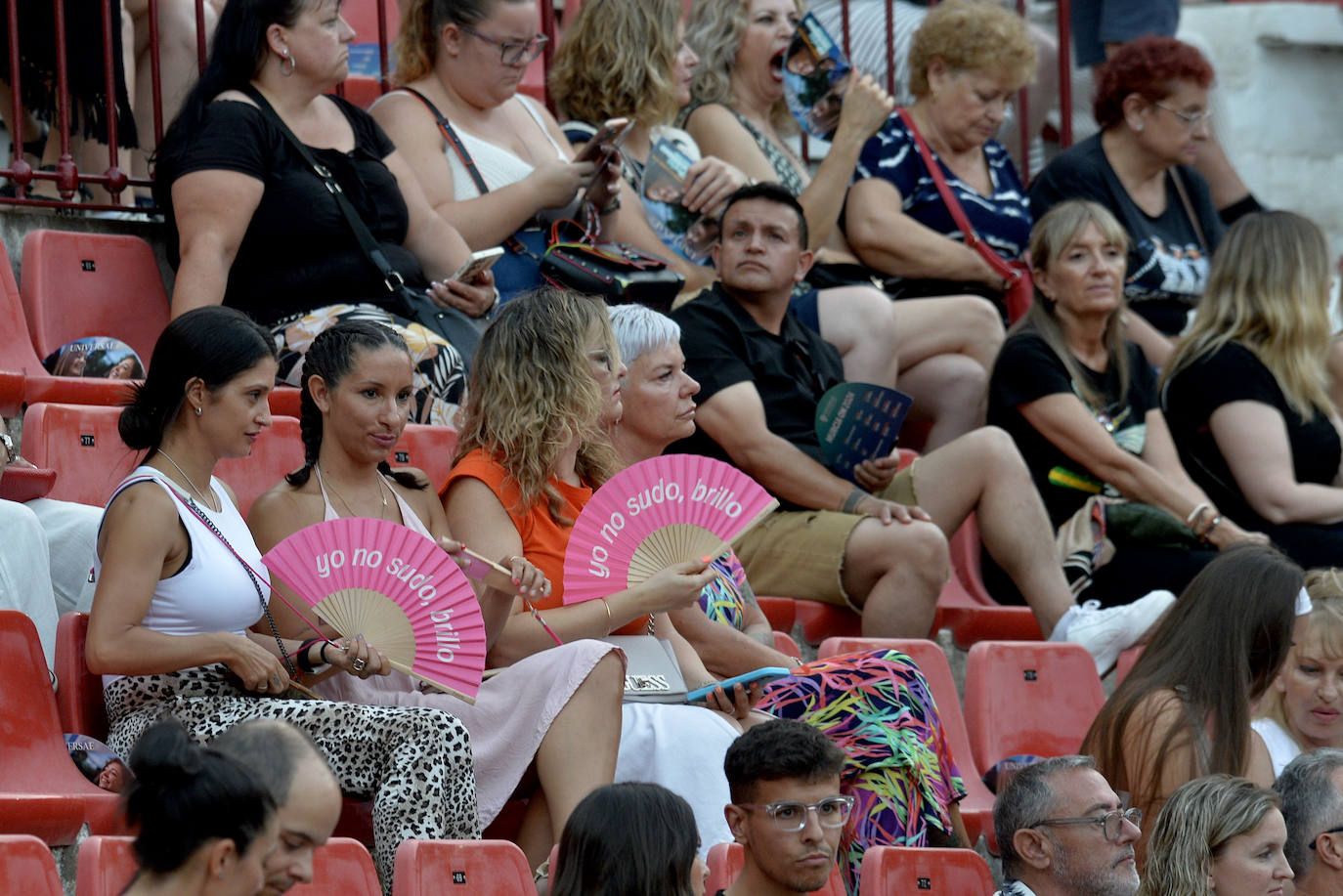 El concierto de Ricky Martin en la Plaza de Toros de Murcia, en imágenes