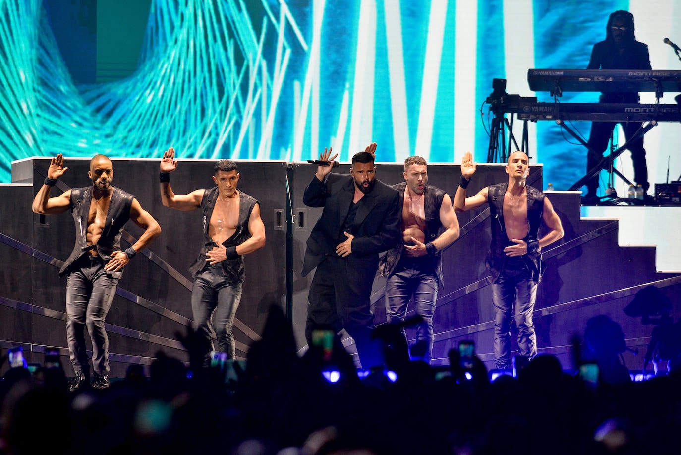 El concierto de Ricky Martin en la Plaza de Toros de Murcia, en imágenes