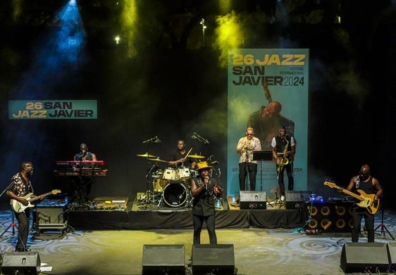 Concierto de Steffen Morrison en el Jazz San Javier