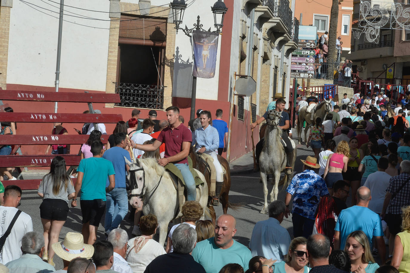 El primer encierro de Moratalla, en imágenes