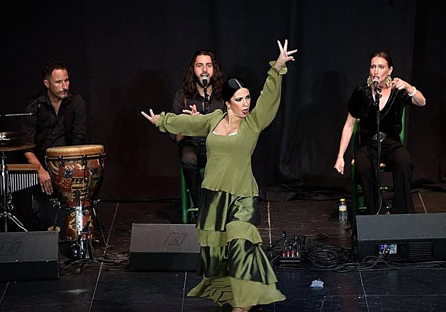 La bailaora Carmen Álvarez.