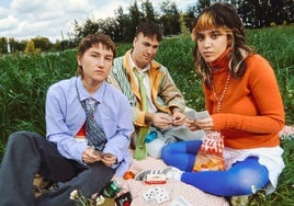 Irene Riquelme, Arturo Casabuena y Leyre Ortiz.