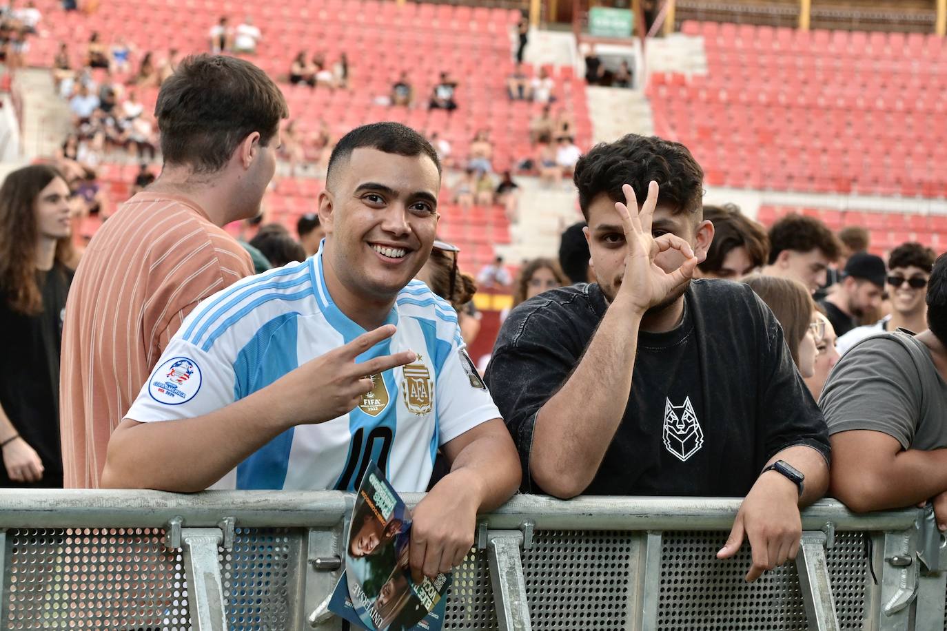 WOS, rap de Argentina en la plaza de toros de Murcia