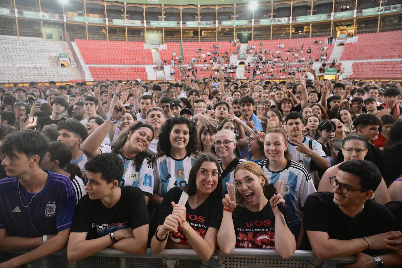 WOS, rap de Argentina en la plaza de toros de Murcia