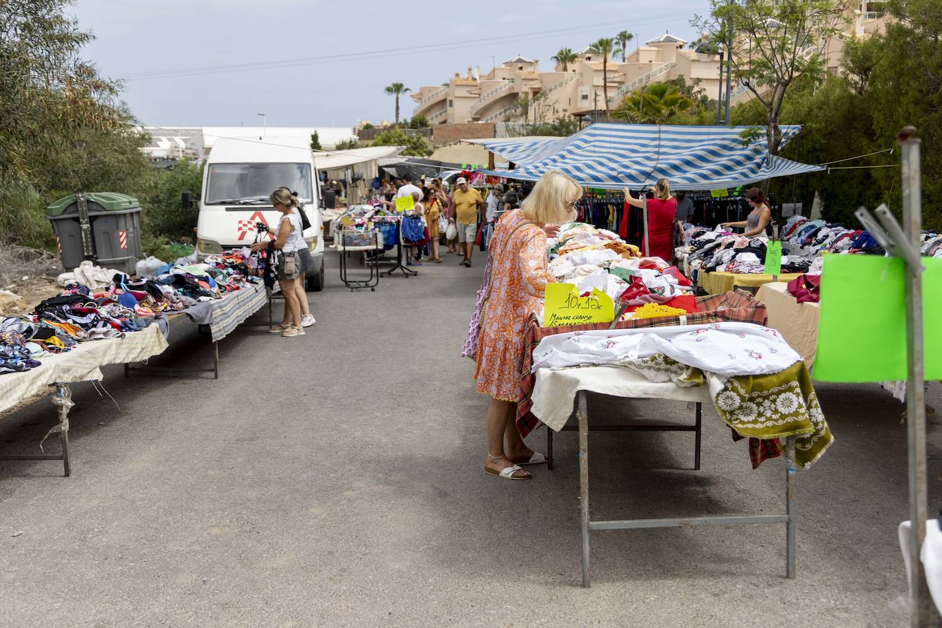 Las imágenes del mercado de Cabo de Palos