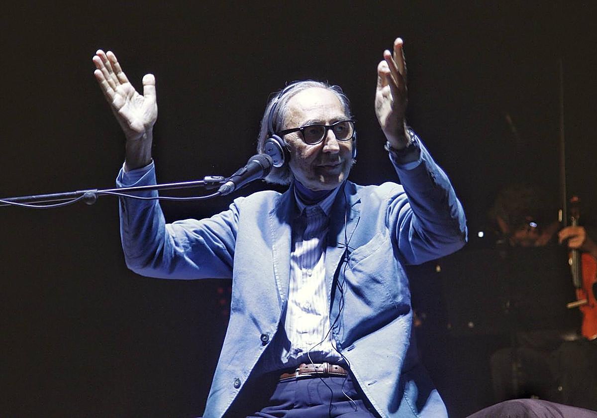 Franco Battiato actúo en el festival de Cartagena en 2017.