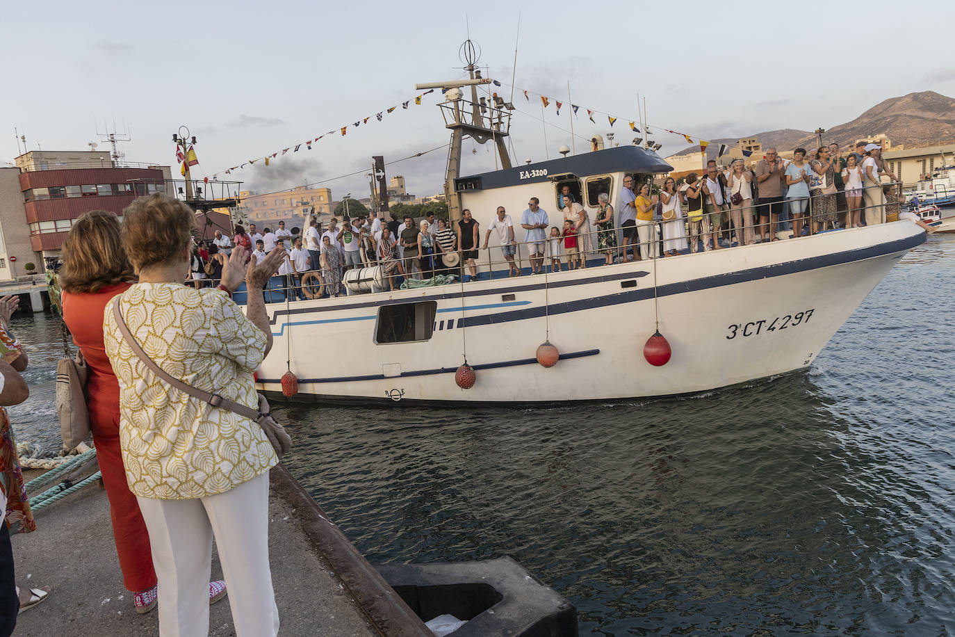 Procesión marítima de la Virgen del Carmen en Cartagena