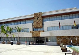 Fachada del Ayuntamiento de San Javier.