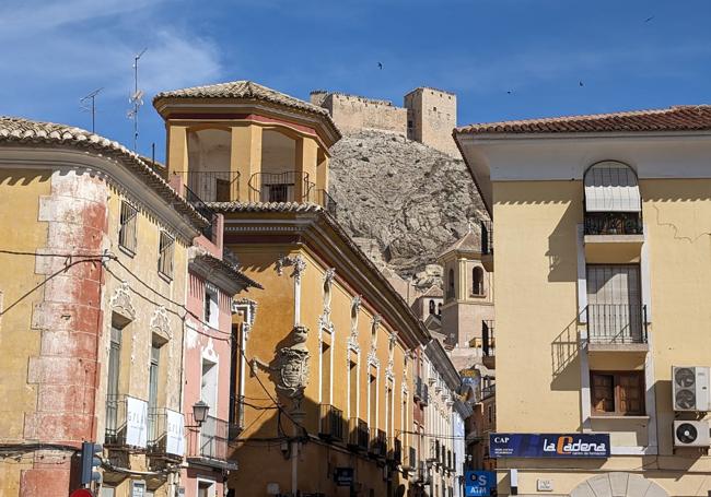 Detalle del casco antiguo de Murcia.