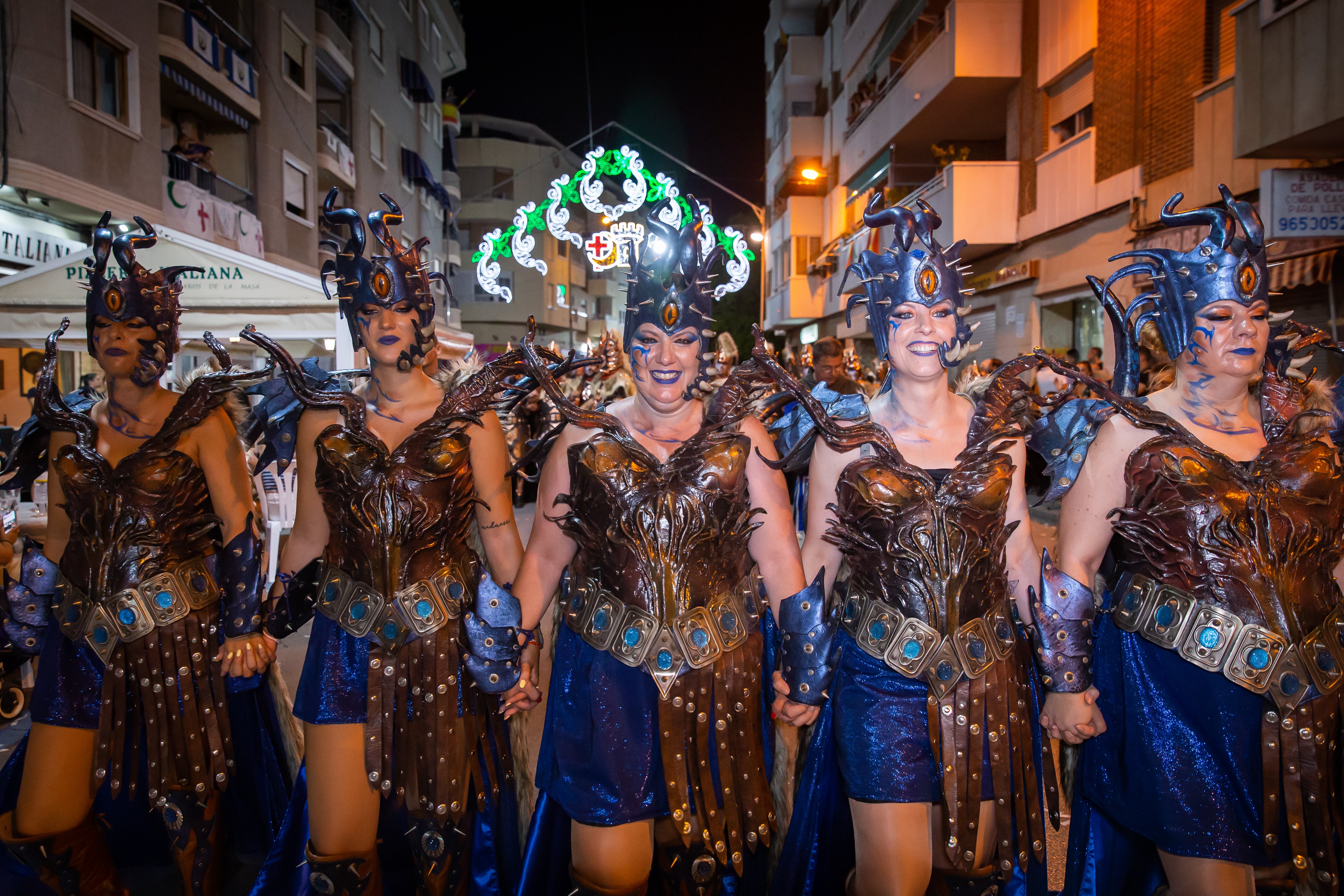 Las imágenes de la entrada cristiana en Orihuela