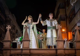 Las imágenes de la entrada cristiana en Orihuela