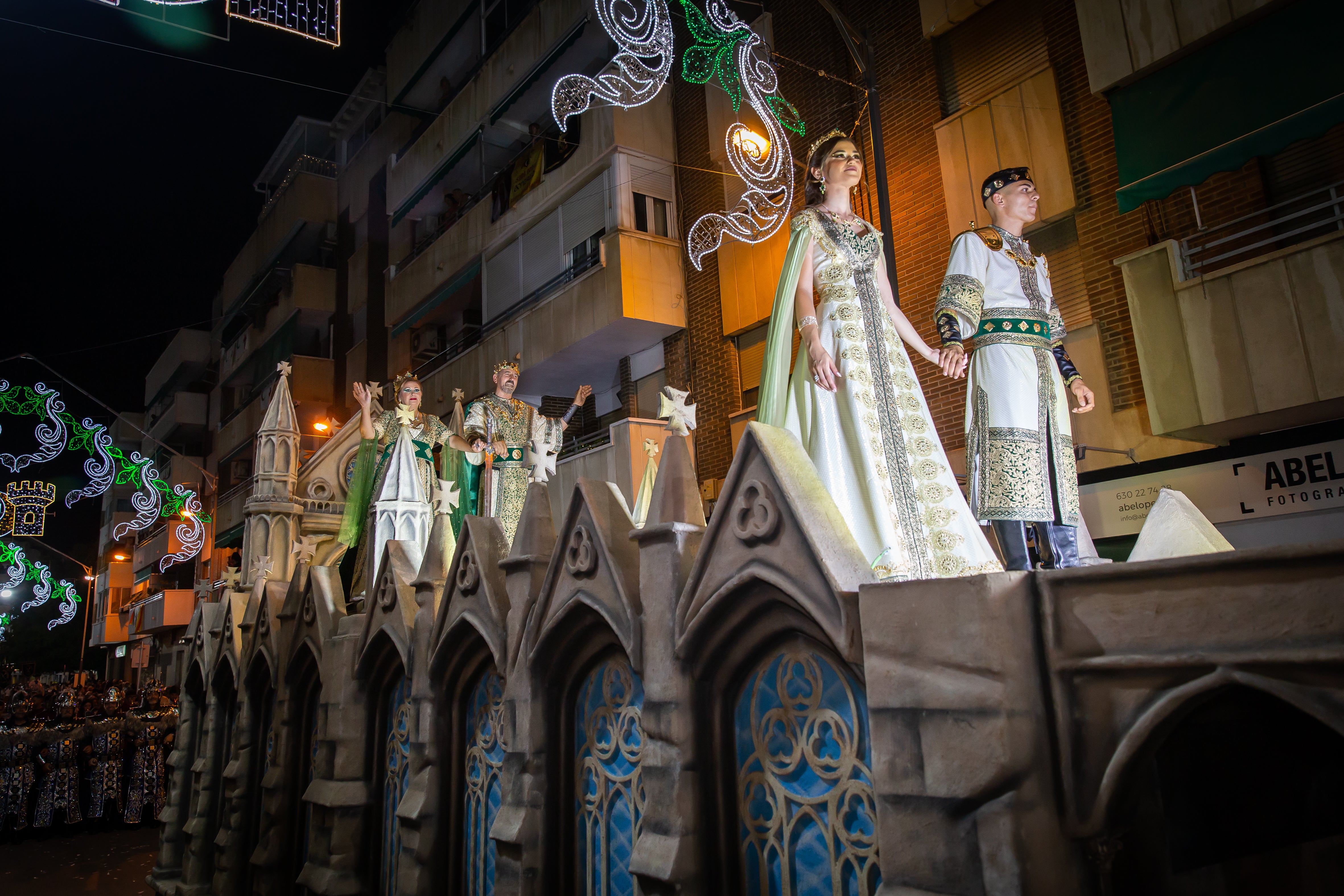 Las imágenes de la entrada cristiana en Orihuela
