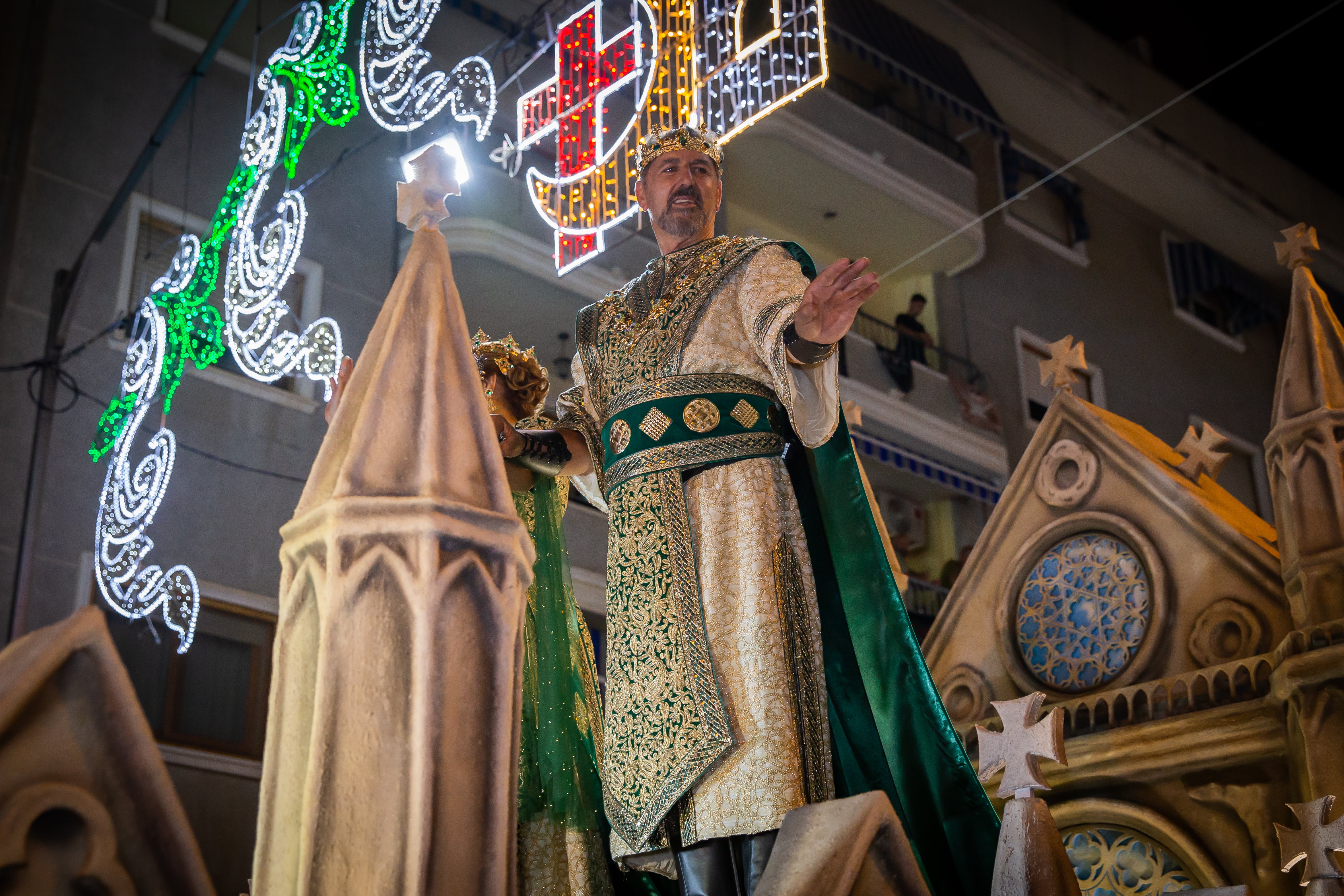Las imágenes de la entrada cristiana en Orihuela