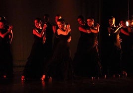 Alumnas de la Escuela Municipal de Danza de Torre Pacheco en una imagen de archivo,