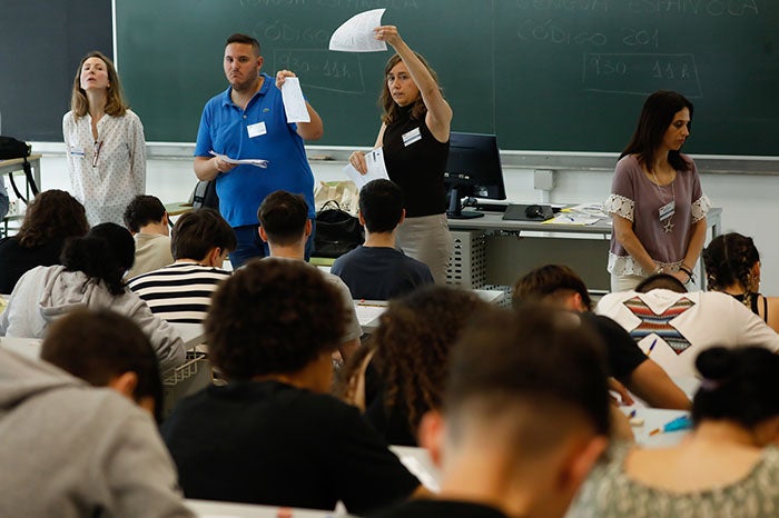 Imagen después - Exámenes de Selectividad.