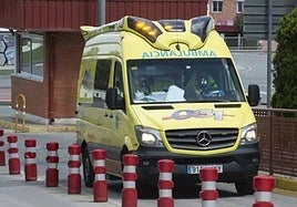 Una ambulancia en una imagen de archivo.