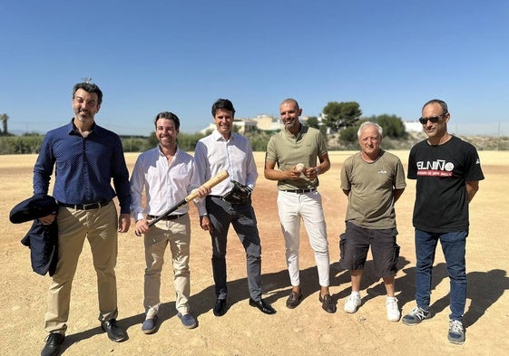 Visita al campo de béisbol de Torrealta, en Molina de Segura.