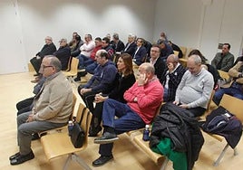 Los acusados del 'caso Brugal' en la Audiencia de Alicante.
