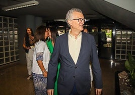 El consejero de Salud, Juan José Pedreño.