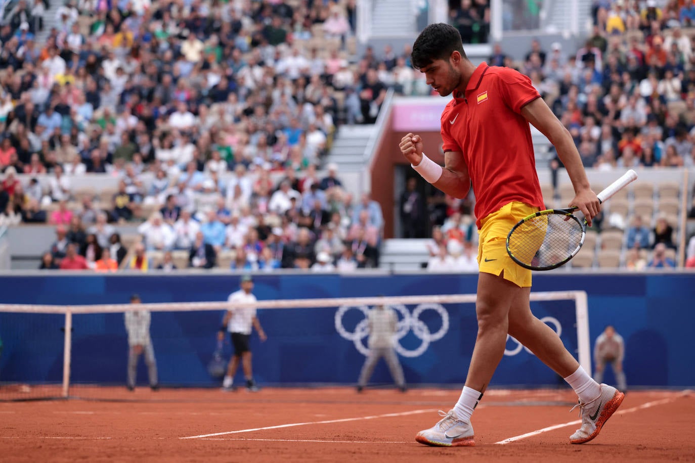 El debut de Alcaraz en los Juegos Olímpicos de París 2024, en imágenes