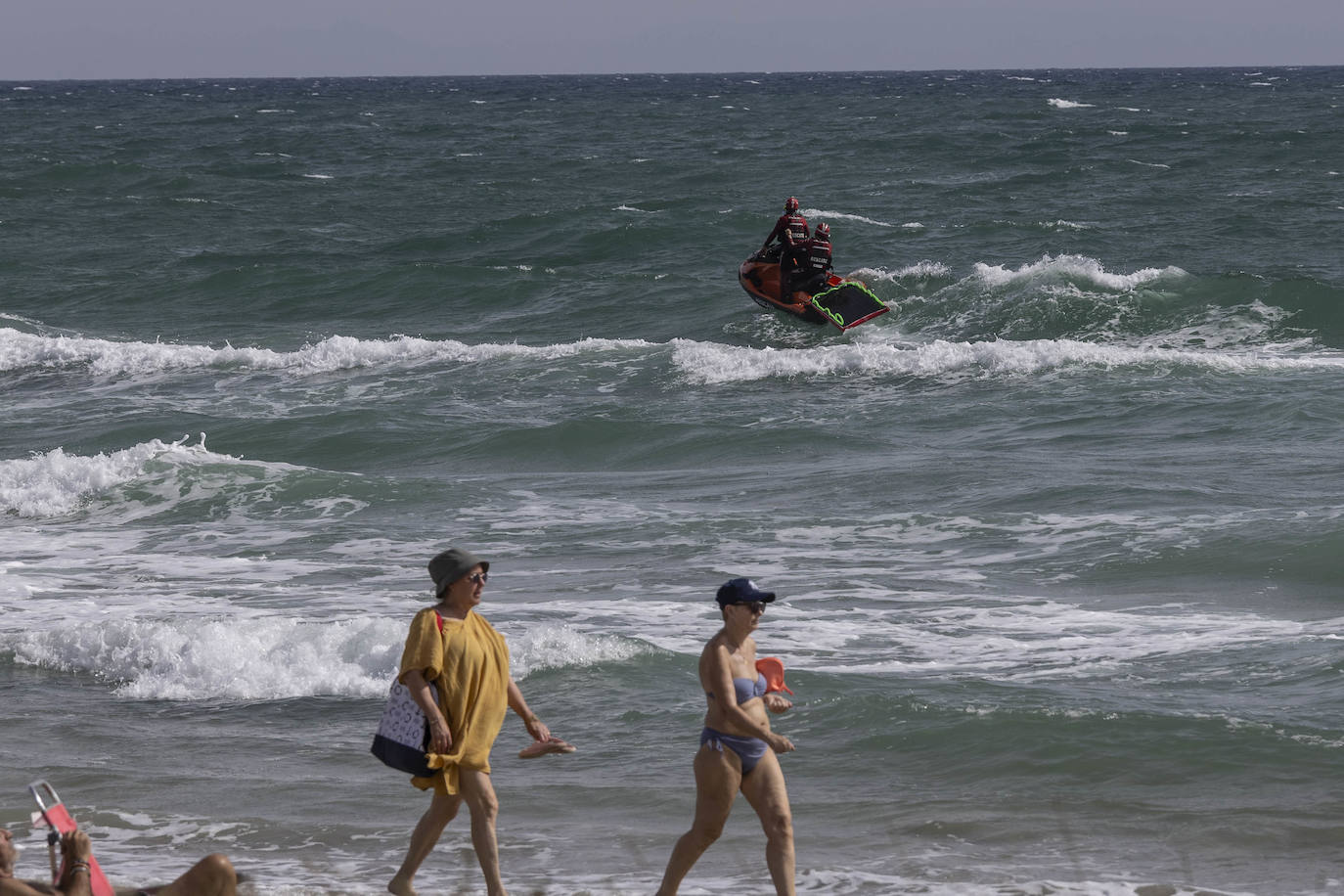 Dispositivo de búsqueda del menor desaparecido en Cabo de Palos