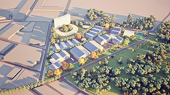 Así será el centro audiovisual de Las Torres de Cotillas: tendrá seis platós y un hotel