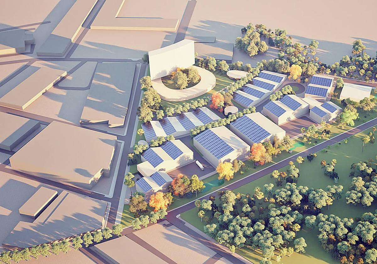 Recreación de las instalaciones.