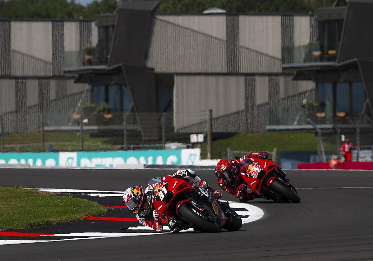 Pedro Acosta en la clasificación del GP de Gran Bretaña