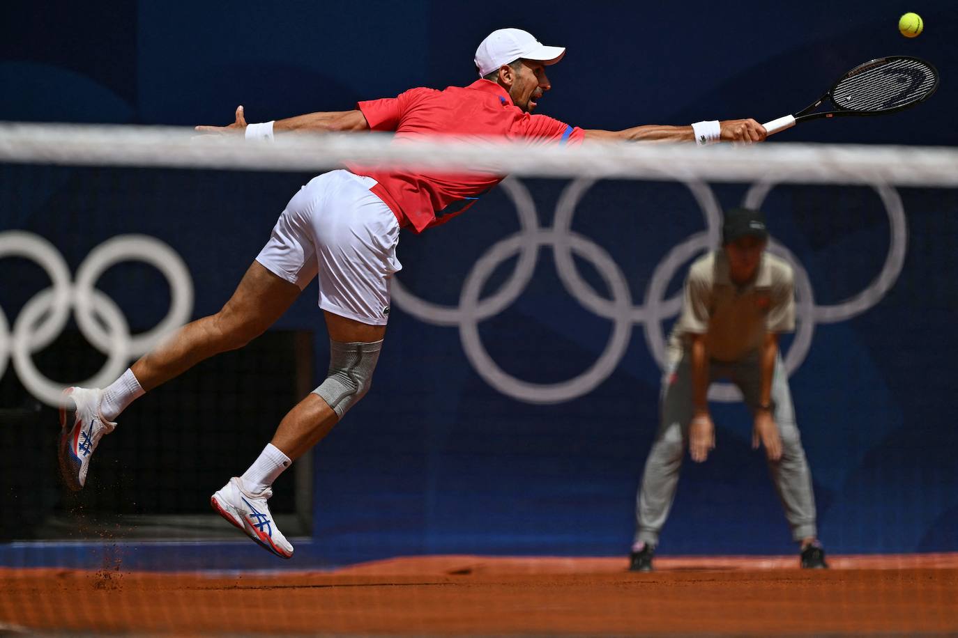 En imágenes, la final de tenis en los Juegos Olímpicos entre Carlos Alcaraz y Novak Djokovic