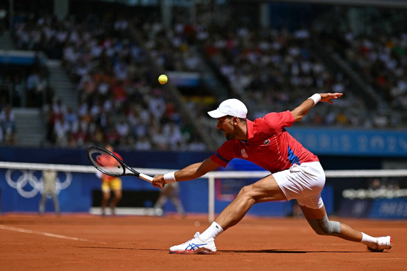 En imágenes, la final de tenis en los Juegos Olímpicos entre Carlos Alcaraz y Novak Djokovic