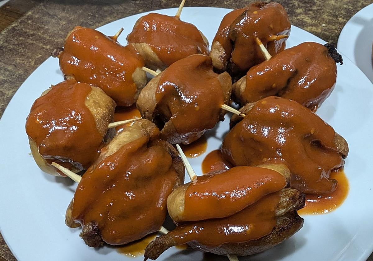 Un plato de reclutas recién hechos.