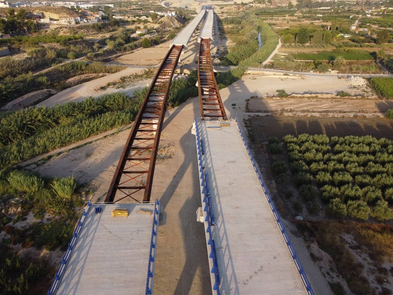 En imágenes, el avance en las obras del Arco Noroeste