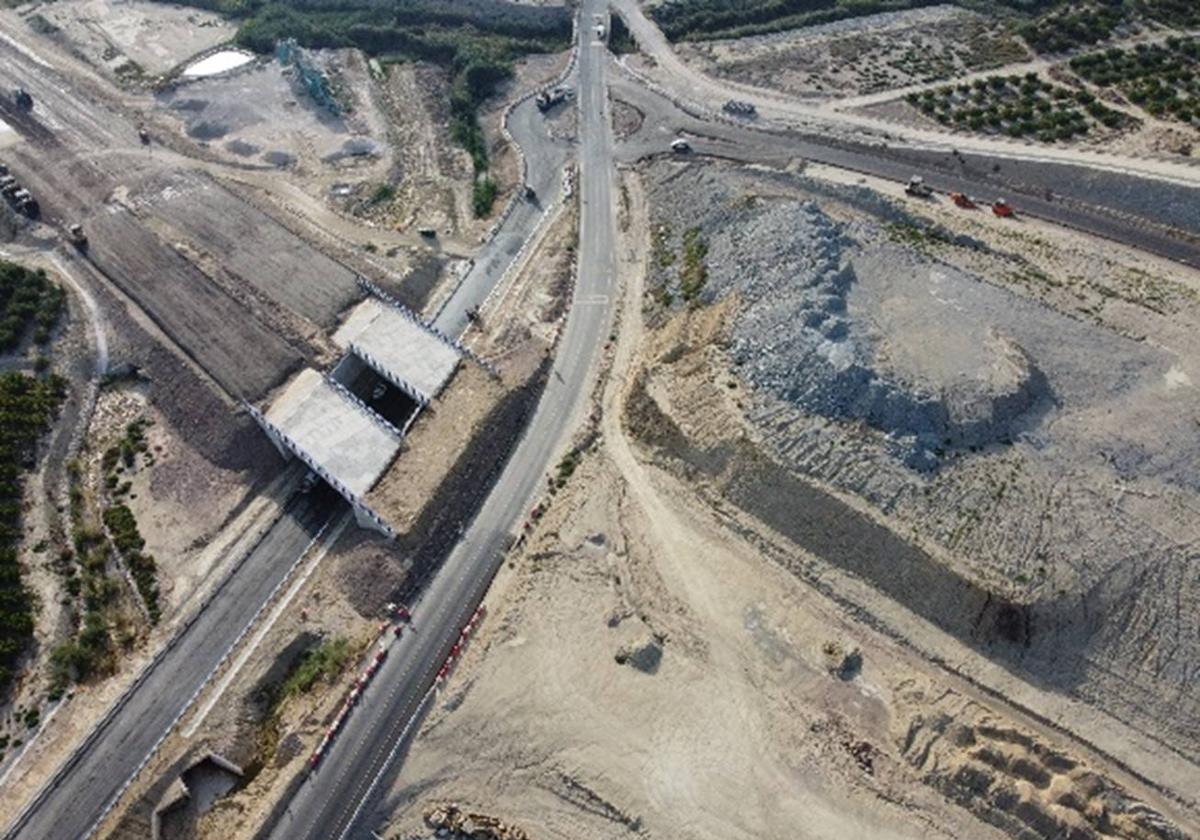 En imágenes, el avance en las obras del Arco Noroeste