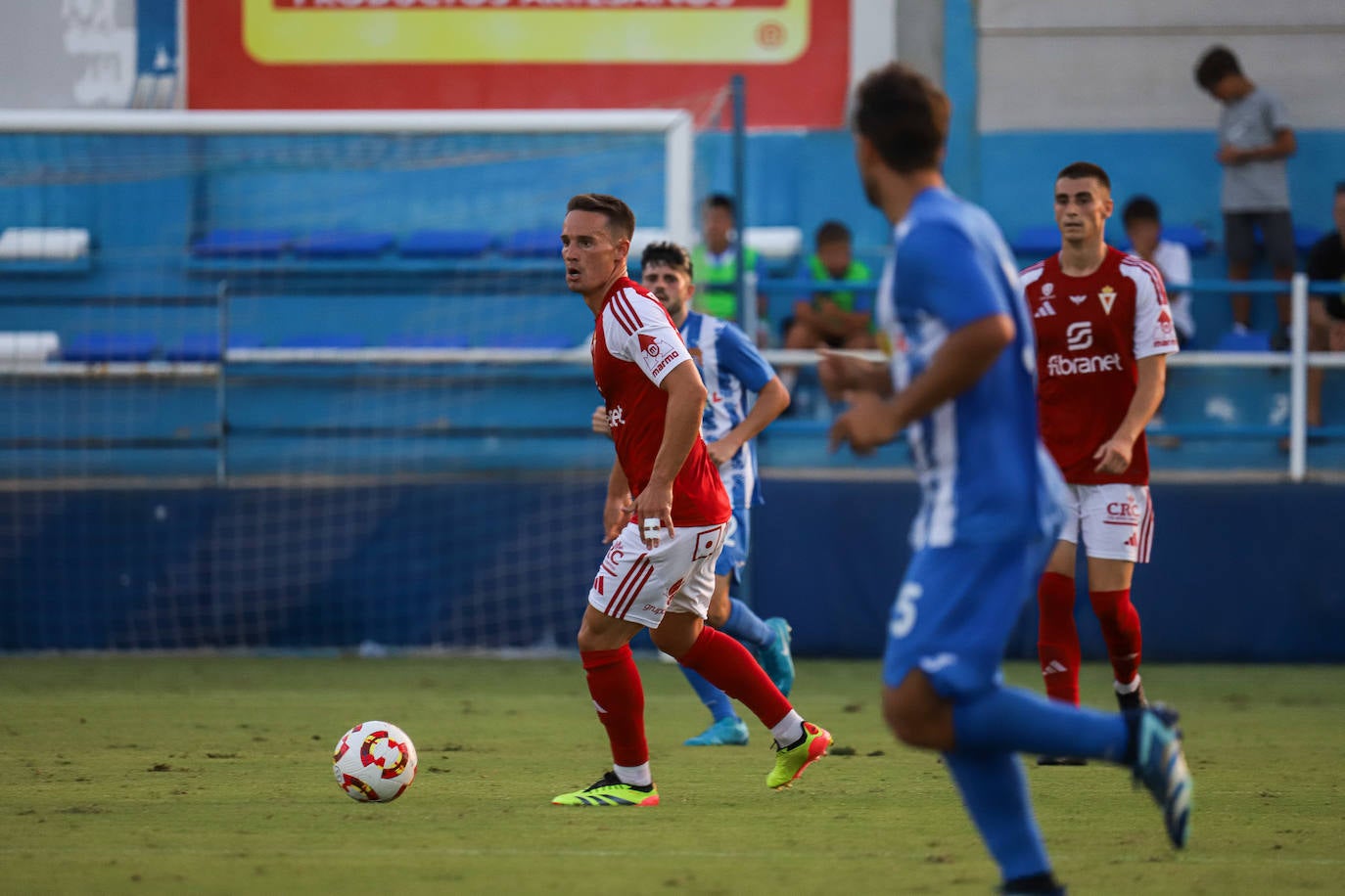 En imágenes, el partido entre el Águilas y el Real Murcia