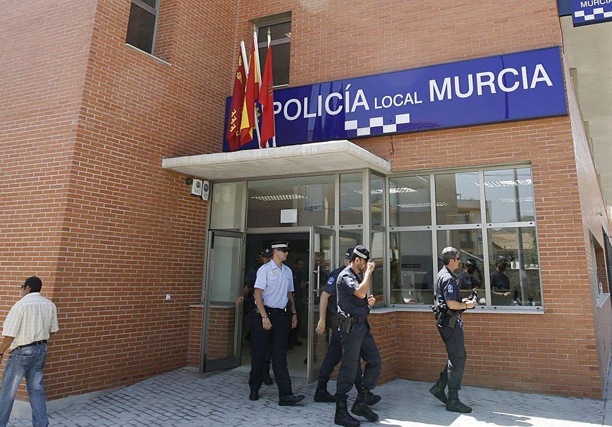 Imagen de archivo del cuartel de la Policía Local en El Esparragal.